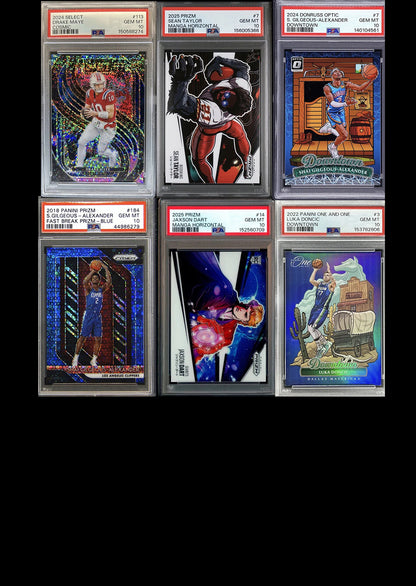 Gold Rush Multi Sport Pack 1-2 Guaranteed Graded/Single Cards Per Sealed Pack
