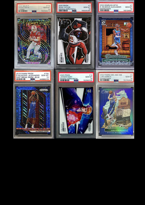 Gold Rush Multi Sport Pack 1-2 Guaranteed Graded/Single Cards Per Sealed Pack