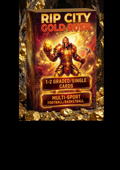 Gold Rush Multi Sport Pack 1-2 Guaranteed Graded/Single Cards Per Sealed Pack
