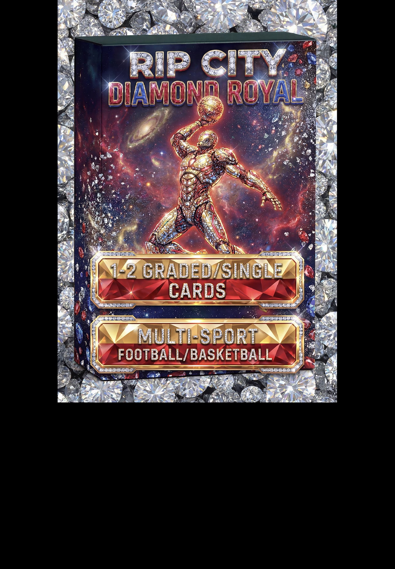 Diamond Royal Multi Sport Pack 1-2 Guaranteed Graded/Single Cards Per Sealed Pack *Limited 200 pack*s